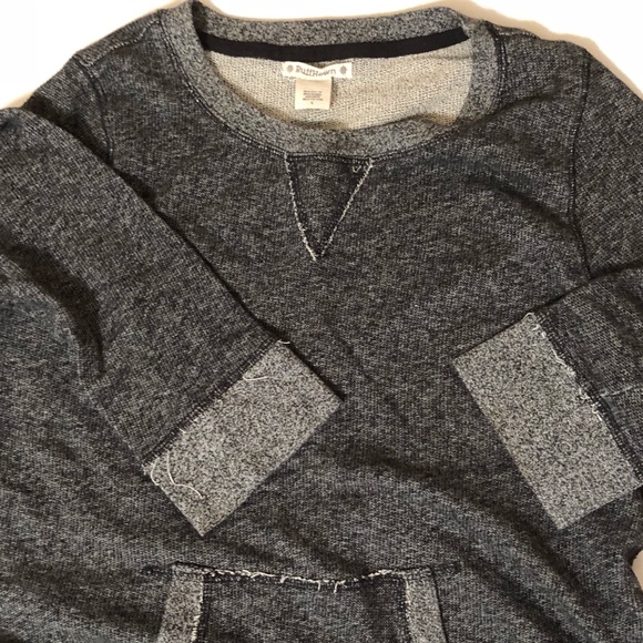 Ruff Hewn Sweaters - Ruff Hewn sweater grey 3/4 sleeve Large